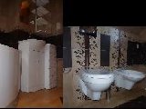 jedna z łazienek w domu murowanym